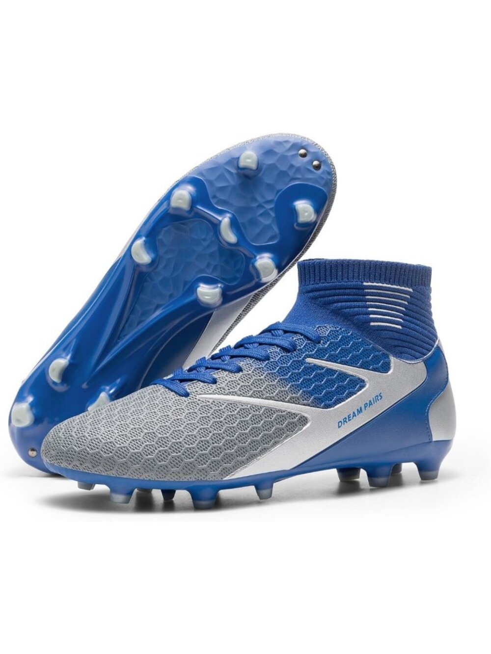 Men's High Top Lace Up Soccer Cleats - Comfortable, Stylish Athletic Footwear